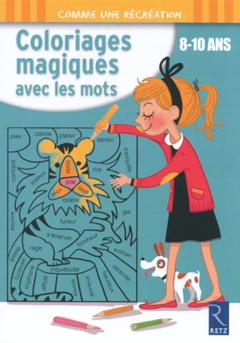 Coloriages magiques avec les mots 8-10 ans