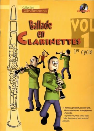 Ballade en Clarinettes Premier Cycle Vol 1 (+ 1 CD) von HIT DIFFUSION