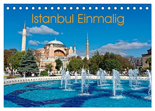 Istanbul Einmalig (Tischkalender 2025 DIN A5 quer), CALVENDO Monatskalender von CALVENDO