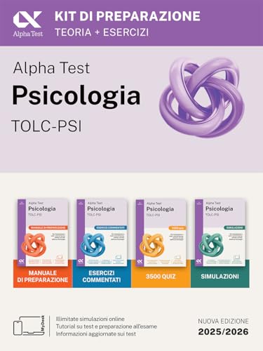 Alpha Test. Psicologia. TOLC-PSI. Kit di preparazione. Ediz. MyDesk. Con Contenuto digitale per download e accesso online (TestUniversitari) von Alpha Test