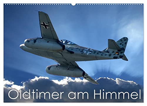 Oldtimer am Himmel (Wandkalender 2025 DIN A2 quer), CALVENDO Monatskalender von CALVENDO