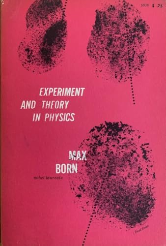 Experiment and Theory in Physics von Cambridge University Press