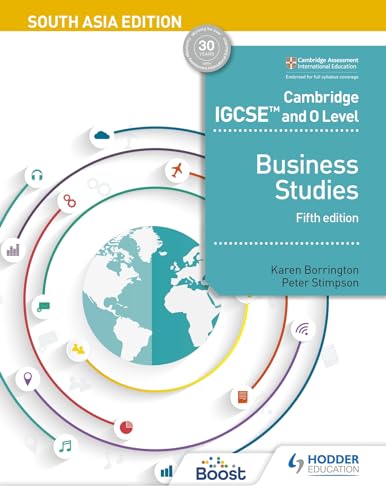 Cambridge IGCSE and O Level Business Studies 5th edition