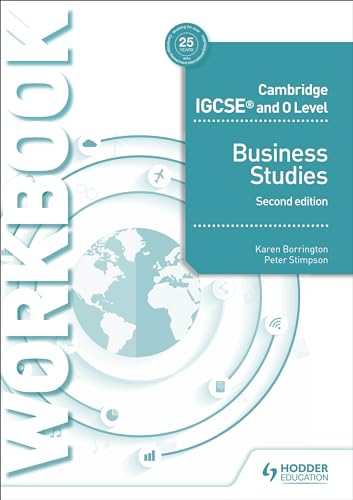 Cambridge IGCSE and O Level Business Studies Workbook 2nd edition: Hodder Education Group von Hodder Education