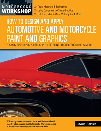 How to Design and Apply Automotive and Motorcycle Paint and Graphics: Flames, Pinstripes, Airbrushing, Lettering, Troubleshooting & More (Motorbooks Workshop) von MotorBooks