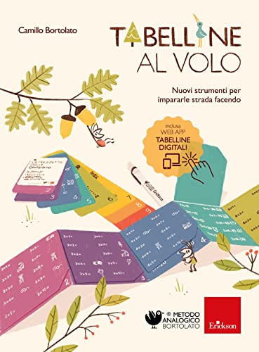 Tabelline al volo. Nuovi strumenti per impararle strada facendo. Con app. Con mazzetta delle divisioni. Con pennarello. Con striscia delle tabelline (Metodo analogico)