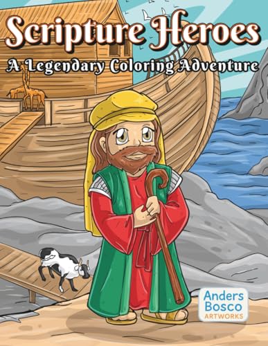 Scripture Heroes: A Legendary Coloring Adventure Scripture Heroes: A Legendary Coloring Adventure von Independently published