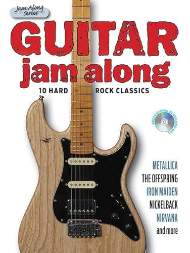 Guitar Jam Along - 10 Hard Rock Classics (Book & CD): Bundle für Gitarre