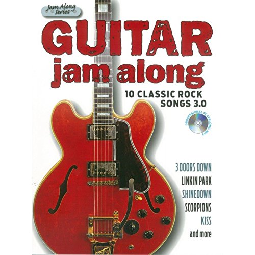 Guitar Jam Along - 10 Classic Rock Songs 3.0 (Book & CD): Für Gitarre von Bosworth Edition