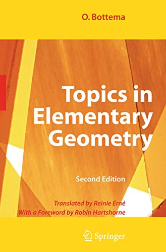 Topics in Elementary Geometry von Springer