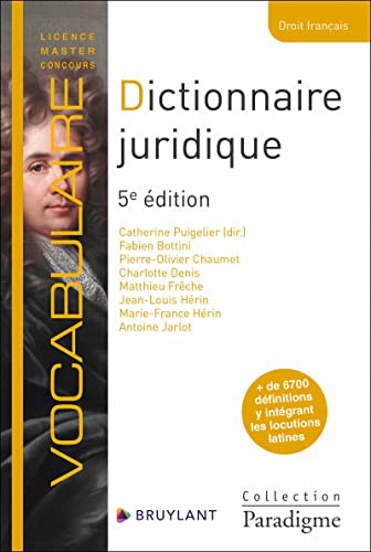 Dictionnaire juridique 5ed: Définitions, explications et correspondances