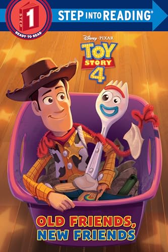 Old Friends, New Friends (Disney/Pixar Toy Story 4) (Step into Reading, Step 2)