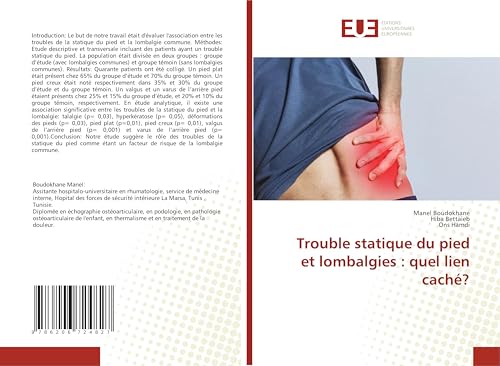 Trouble statique du pied et lombalgies : quel lien caché? von Éditions universitaires européennes