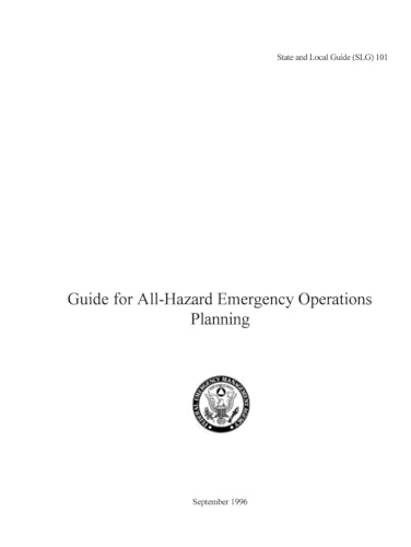 Guide for All-Hazard Emergency Operations Planning September von Independently published