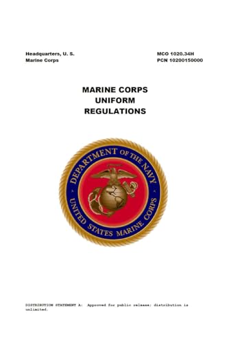 MCO 1020.34H MARINE CORPS UNIFORM REGULATIONS von Independently published