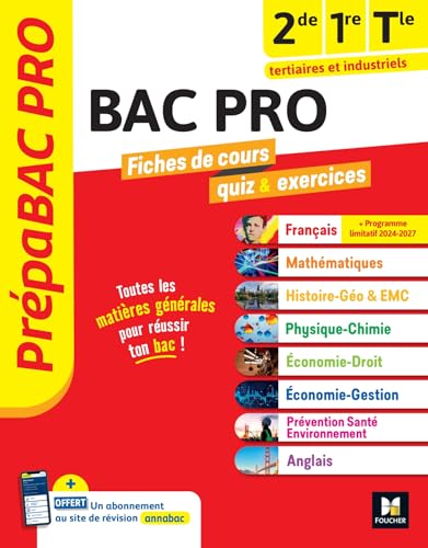 Prépa'BAC pro Tout-en-un-Toutes les matières générales