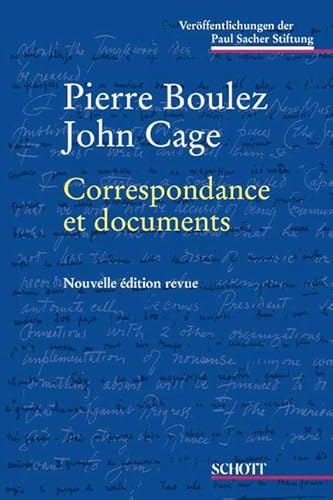 Correspondance et documents: Band 1. (Veröffentlichungen der Paul Sacher Stiftung, Band 1)