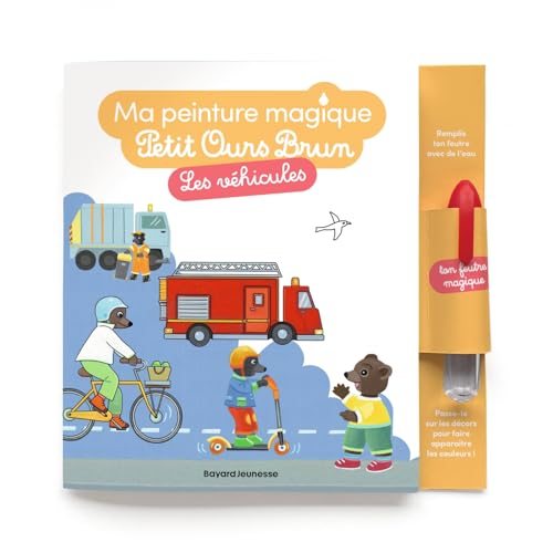 Les véhicules - Ma peinture magique Petit Ours Brun: Avec 1 feutre magique Les véhicules - Ma peinture magique Petit Ours Brun: Avec 1 feutre magique von BAYARD JEUNESSE