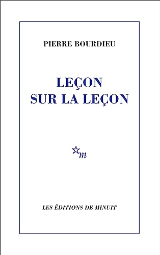 Leçon sur la leçon