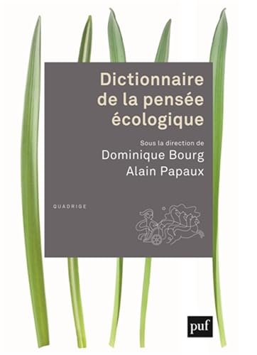 Dictionnaire de la pensée écologique von PUF