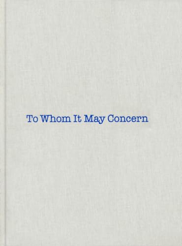 To Whom It May Concern von Thames & Hudson