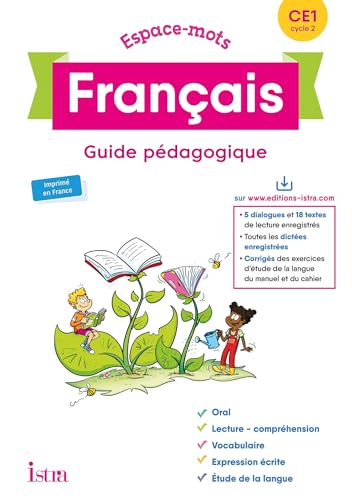 Espace-Mots Français CE1 - Guide pédagogique - Ed. 2020 Espace-Mots Français CE1 - Guide pédagogique - Ed. 2020 von ISTRA