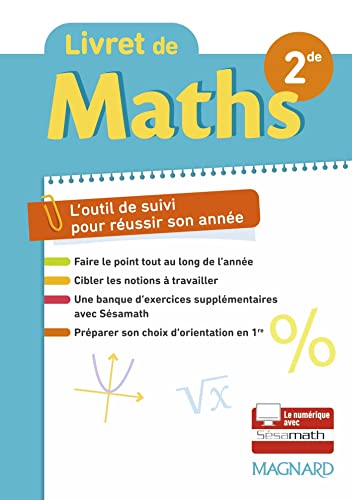 Maths 2de (2022) - Livret