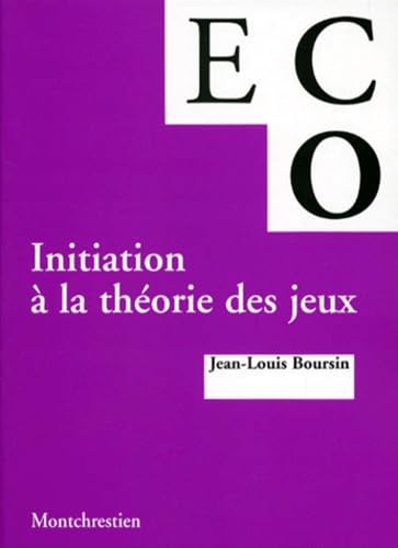 initiation à la théorie des jeux
