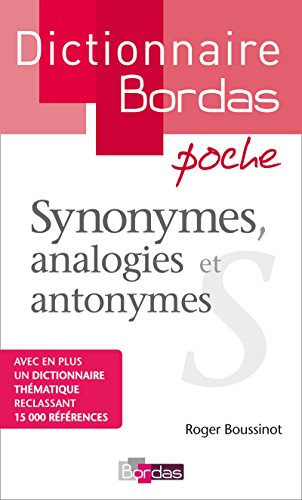 Dictionnaire Bordas poche Synonymes, analogies et antonymes von Bordas