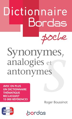 Dictionnaire Bordas poche Synonymes, analogies et antonymes von Bordas