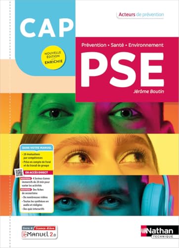 Acteurs de prévention - Prévention Santé Environnement CAP - 2024 - Pochette - élève - + iManuel Acteurs de prévention - Prévention Santé Environnement CAP - 2024 - Pochette - élève - + iManuel