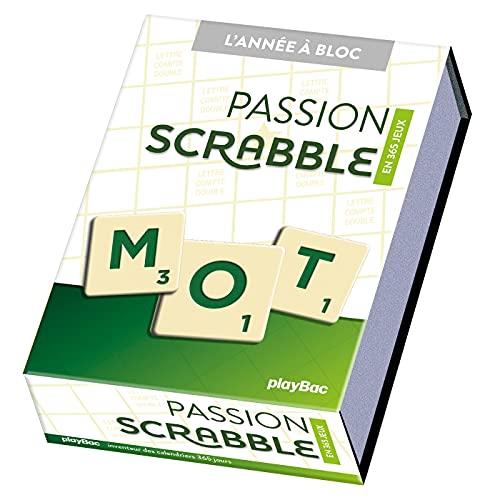 Calendrier Scrabble en 365 jours - L'Année à Bloc von PLAY BAC