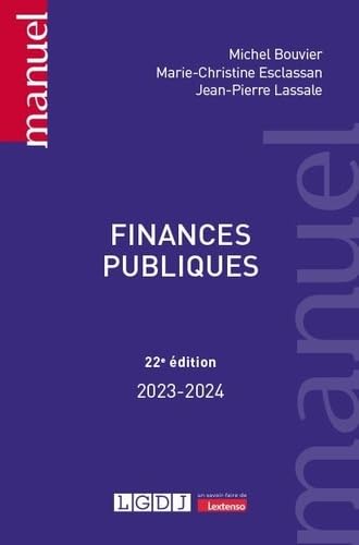 Finances publiques (2023-2024) von LGDJ