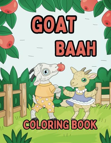 Goats Coloring Book For All Ages. von Independently published