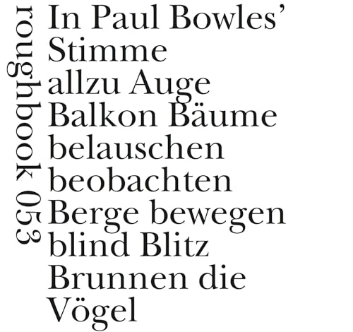 Next To Nothing / Fast nichts: Sämtliche Gedichte (roughbooks)