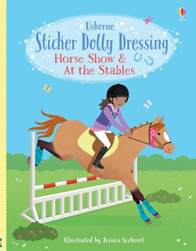 Sticker Dolly Dressing Horse Show and At the Stables Sticker Dolly Dressing Horse Show and At the Stables