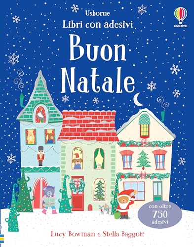 Buon Natale. Con adesivi. Ediz. a colori (Libri con adesivi. A partire da 5 anni) von Usborne