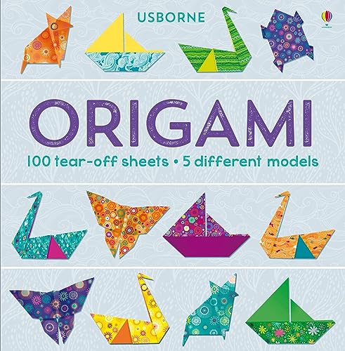 Origami: 100 tear-off sheets & 5 different models (Tear-off Pads)