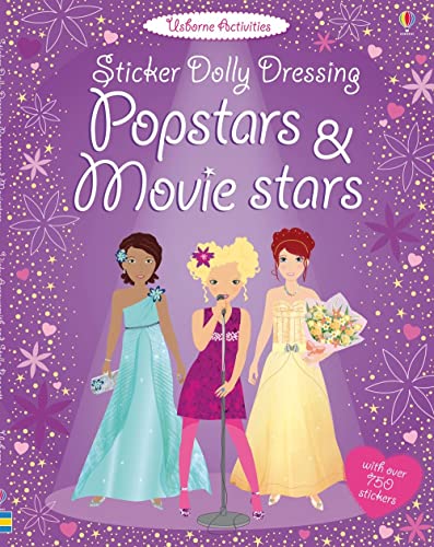 Sticker Dolly Dressing: Popstars and Movie Stars (Usborne Sticker Dolly Dressing): 1