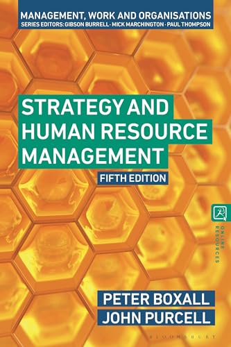 Strategy and Human Resource Management (Management, Work and Organisations)