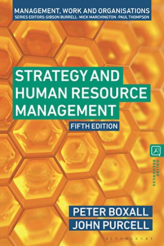 Strategy and Human Resource Management (Management, Work and Organisations) von Bloomsbury Academic