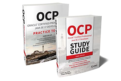 OCP Oracle Certified Professional Java SE 17 Developer Certification Kit: Exam 1Z0-829 von Wiley John + Sons