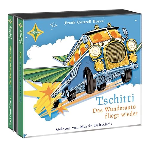 Tschitti – Das Wunderauto fliegt wieder: Gelesen von Martin Baltscheit. 3 CD. Laufzeit ca. 5 Std. 45 Min.