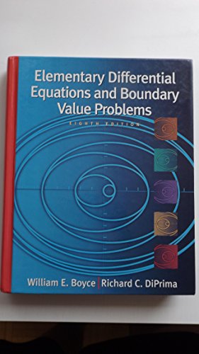 Elementary Differential Equations and Boundary Value Problems