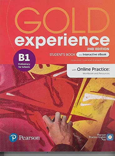 Gold Experience 2ed B1 Student's Book & Interactive eBook with Online Practice, Digital Resources & App von Pearson Education Limited