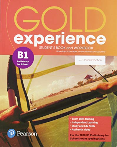 Gold XP 2e B1 Students Course Book/eBook/Online Practice Pack Italy (Gold Experience) von Pearson Education Limited