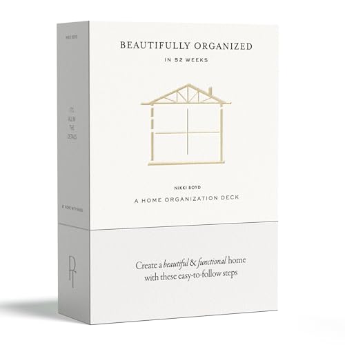 Beautifully Organized In 52 Weeks: A Home Organization Card Deck (Beautifully Organized Series, Band 3) von Paige Tate & Co