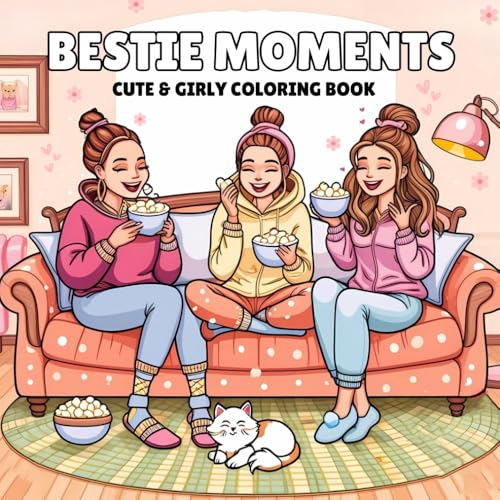 Bestie Moments Coloirng Book: From Simple Self-Care to Fun Adventures, Relive the Best Friend Moments That Matter Most Through Color Bestie Moments Coloirng Book: From Simple Self-Care to Fun Adventures, Relive the Best Friend Moments That Matter Most Through Color von Independently published