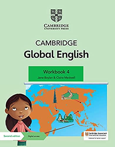 Cambridge Global English Workbook 4 with Digital Access (1 Year): for Cambridge Primary English as a Second Language (Cambridge Primary Global English, 4)