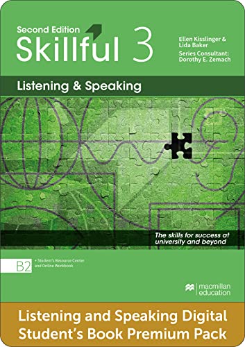 SKILLFUL 3 Listen&Speak DSB Prem Pk 2nd (ELT SKILFULL 2ND) von Macmillan